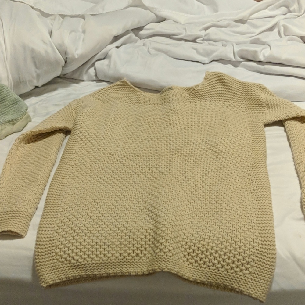 Chunky oversize sweater